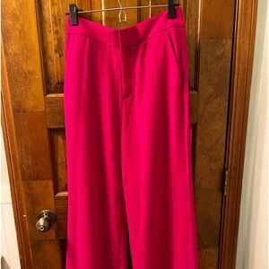 Fuschia Barbie-pink slacks
